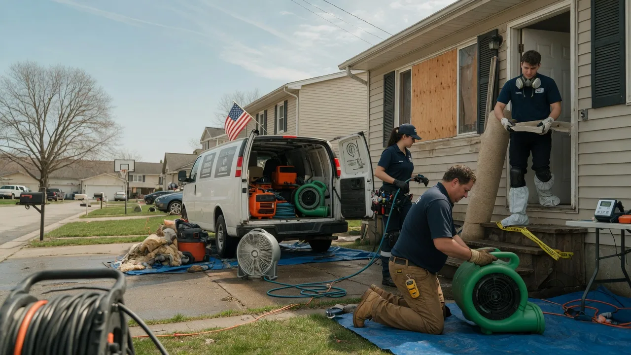 Water Damage Restoration in Union City, MI near me